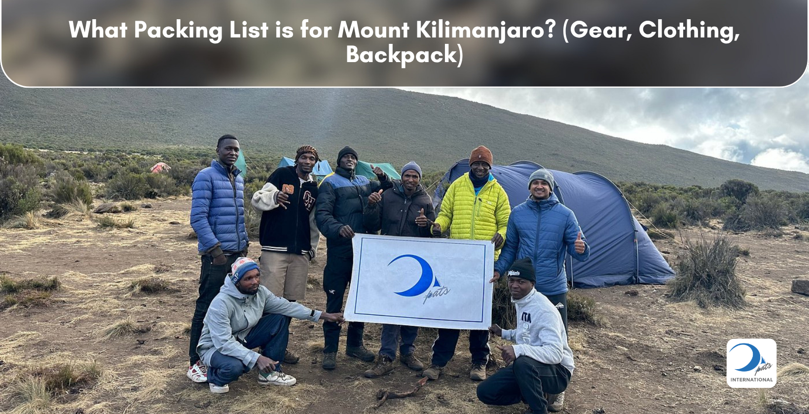 Porters at Shira 1 Camp