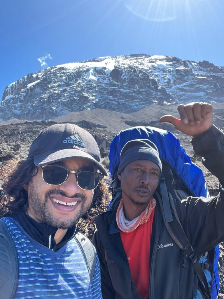 Kshitiz And Kilimanjaro Guide Oscar