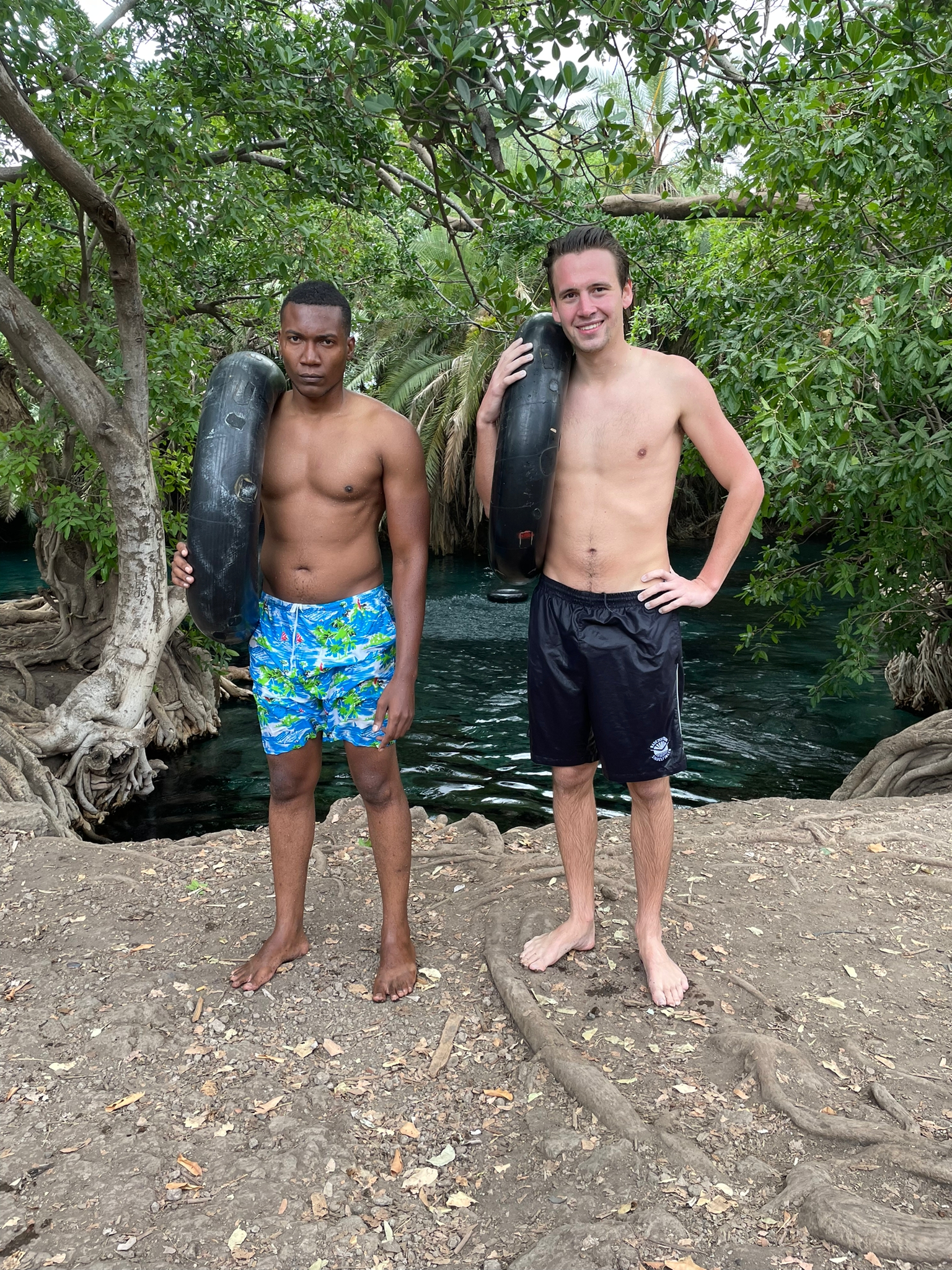 Kaspar At Chemka Hot Spring