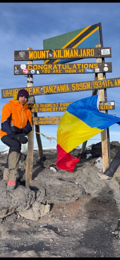 Radu At Kilimanjaro’s Summit