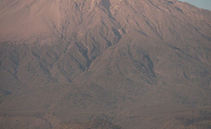 A Close Up Shot Of Mount Meru