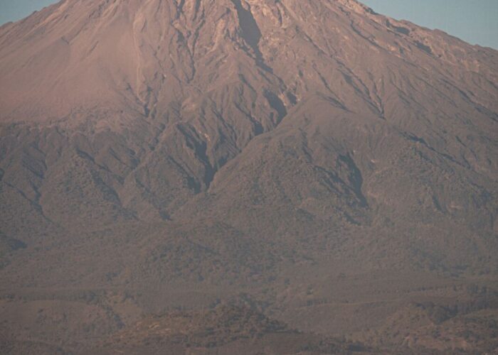 A Close Up Shot Of Mount Meru