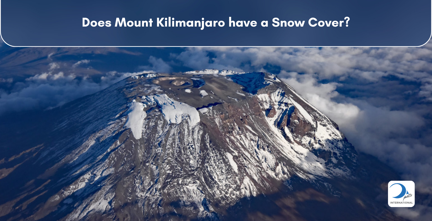 Aerial View of Mount Kilimanjaro